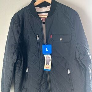 Levi's Black Quilted Jacket